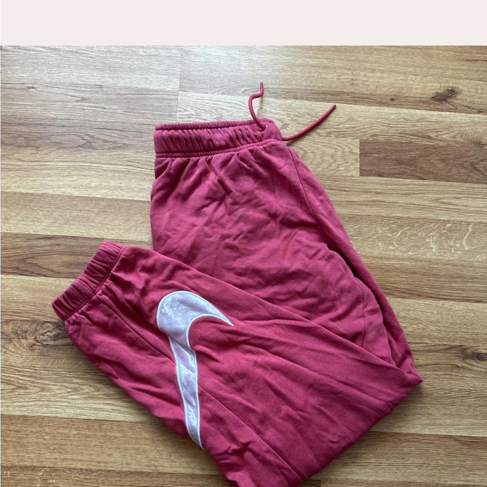 Nike Rose Joggers with White Label